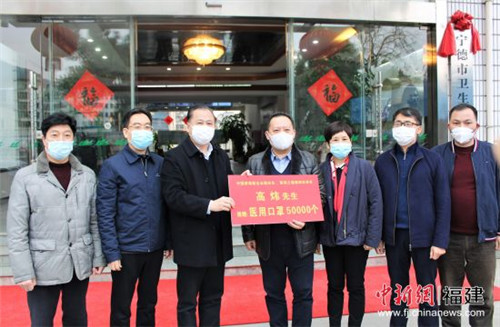 响应号召 安发捐赠5万个防护口罩支援疫情防治