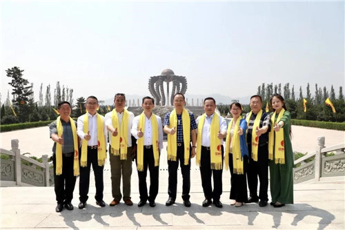 安发高益槐等人参加拜祖大典 传承文化 传承大爱