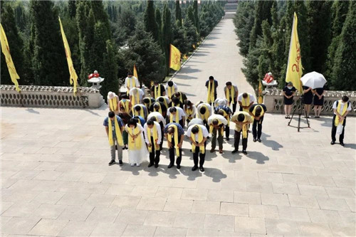 安发高益槐等人参加拜祖大典 传承文化 传承大爱