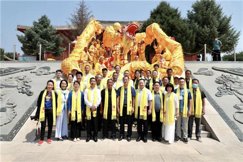 安发高益槐等人参加拜祖大典 传承文化 传承大爱