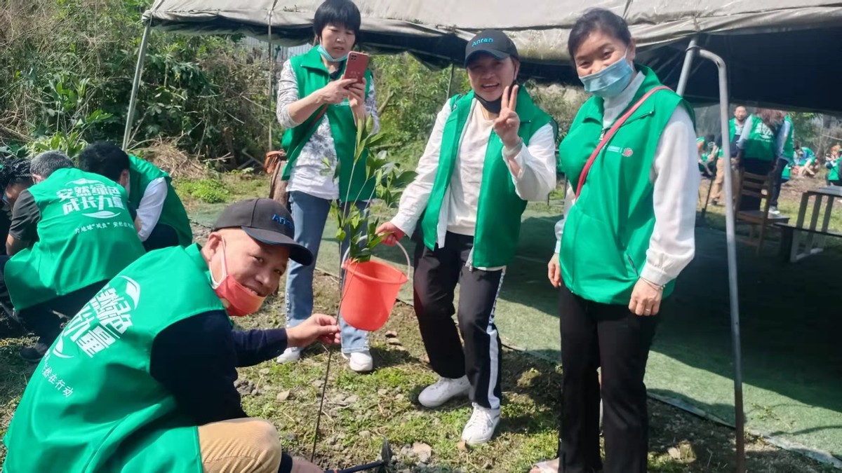 “绿色成长力量—助力碳中和·安然在行动”植树活动多城成功举办