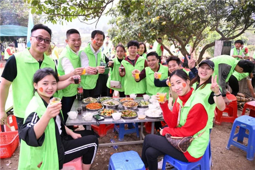 安然深圳分公司公益植树活动精彩开启
