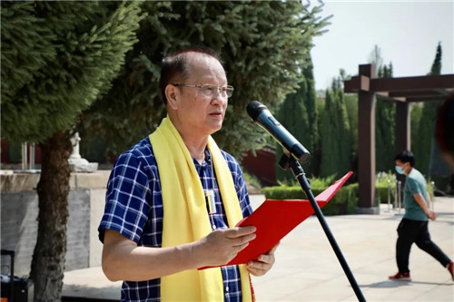 安发高益槐等人参加拜祖大典 传承文化 传承大爱