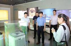 威海市民营企业高质量发展服务队莅临安然公司调研