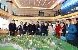浙江江干区滕勇书记一行莅临理想参观指导，共商大健康发展大计