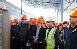 理想焦家良参加调研龙院上峰村民回迁房建设工作 