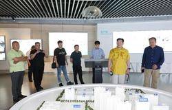 亚太体育总会主席马文广一行莅临安然公司参观调研