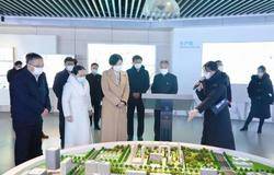 威海市政府副市长杨丽一行莅临安然公司参观调研