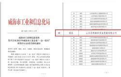 安然集团荣获“一企一技术”研发中心荣誉称号