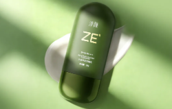 三生泽颜水感多效防晒乳，新品海报！